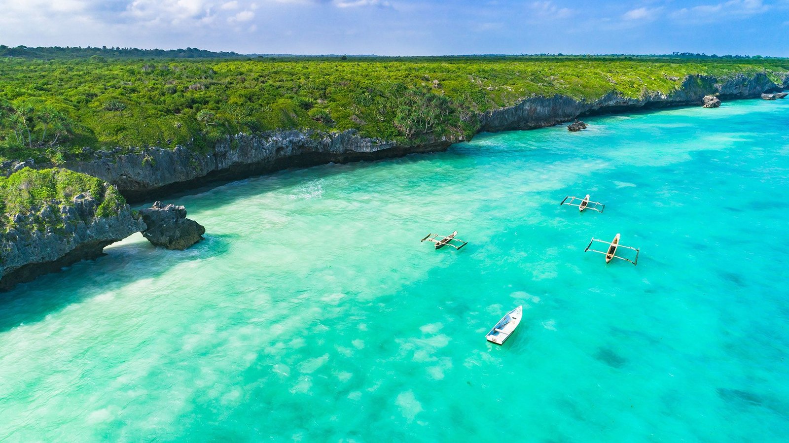 Zanzibar beach view
